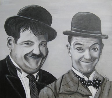 Durch "DICK" und "DÜNN"   80 x 70 cm - VERKAUFT !