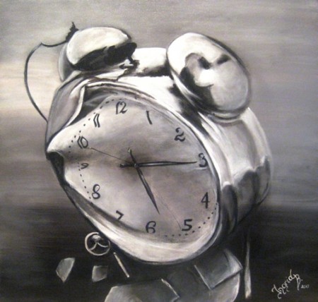 "Montagmorgen" 50 x 50 cm 