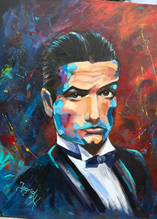 "Falco" _ 70  x 90  cm _ Acryl