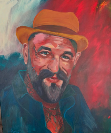 „Mikka“ _ 100 x 80 cm _ Acryl _ unverkäuflich 